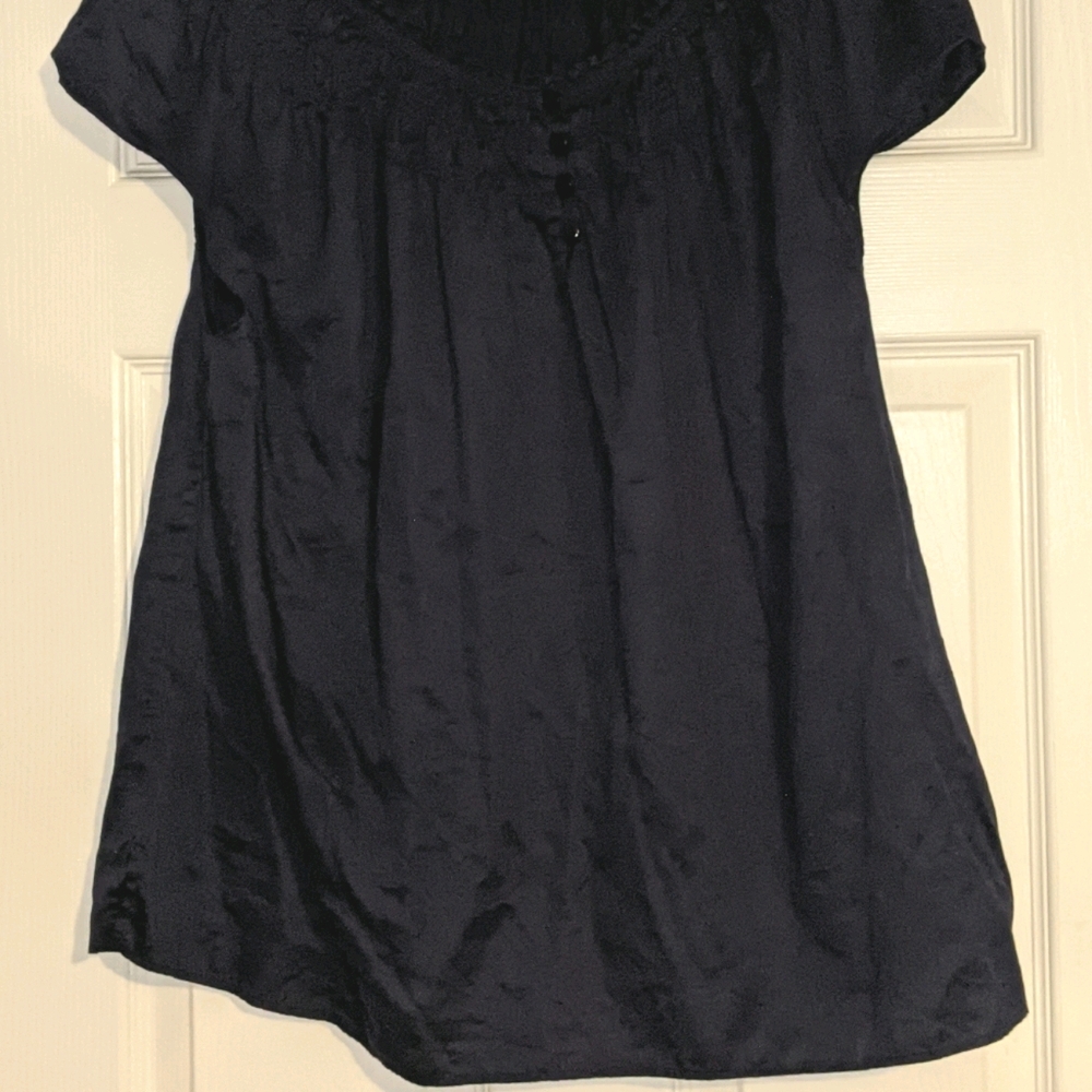 Talbot's Navy blouse